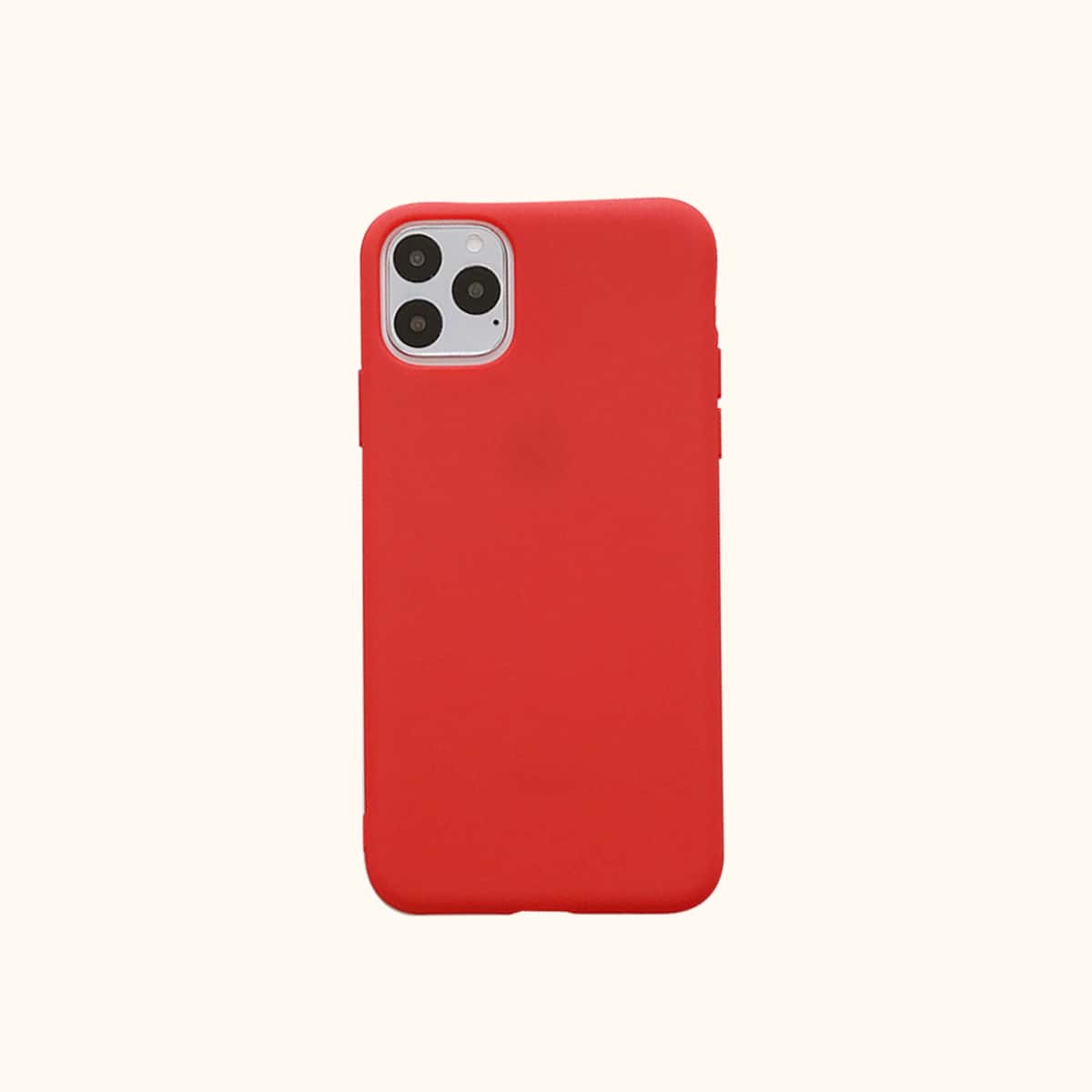 

Solid Matte Phone Case, Red
