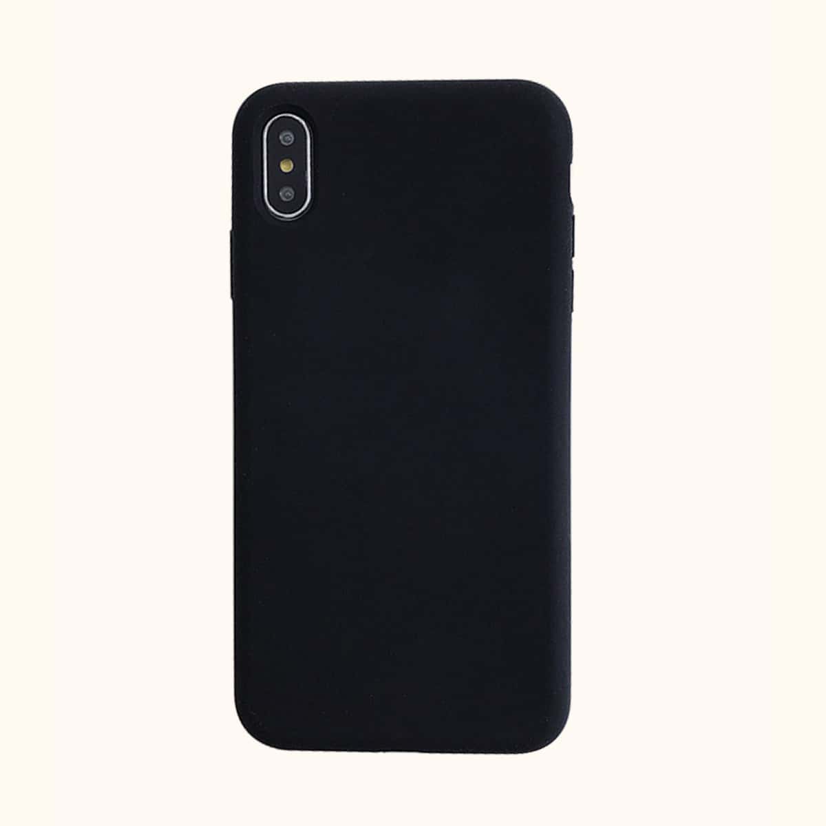 

Solid Matte Phone Case, Black