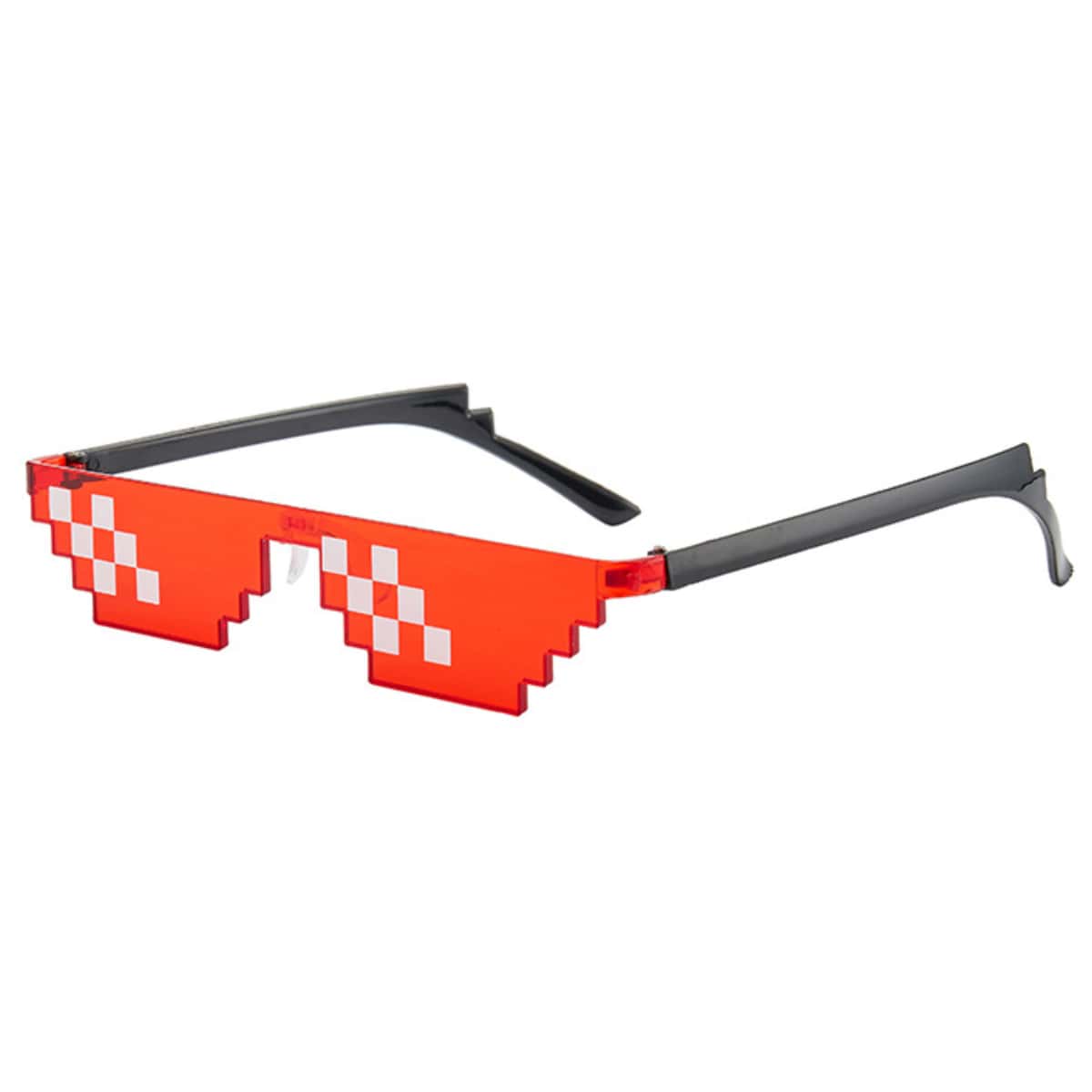 

Mosaic Design Sunglasses, Red