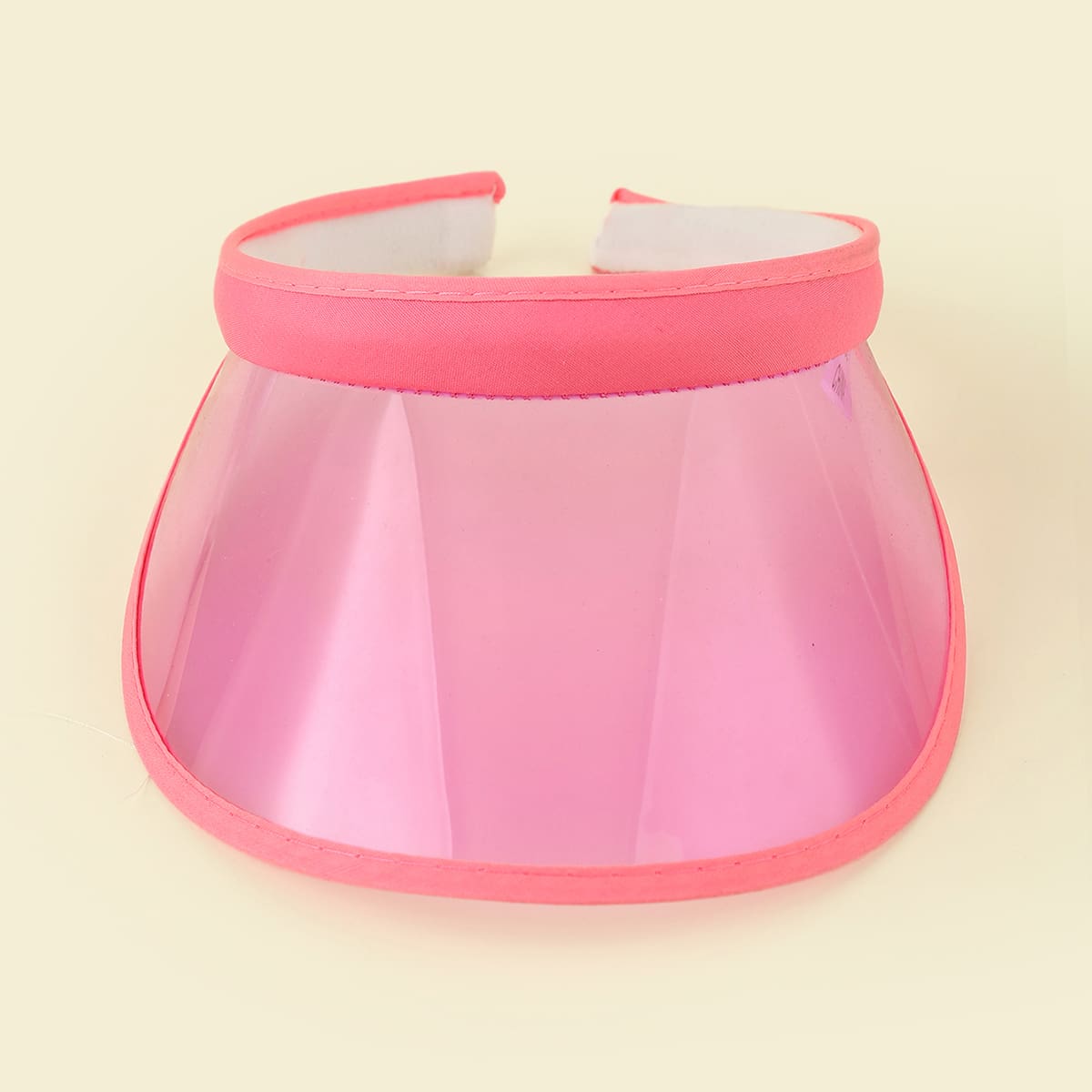 

Minimalist Visor Hat, Pink