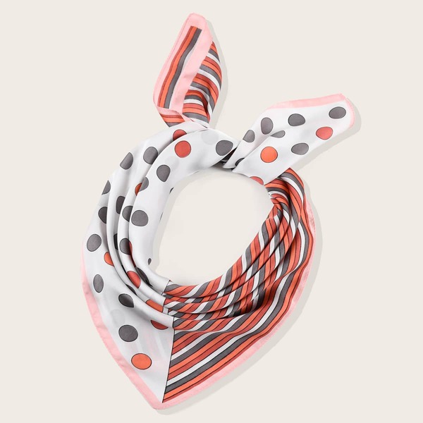 

Polka Dot Pattern Bandana, Multicolor