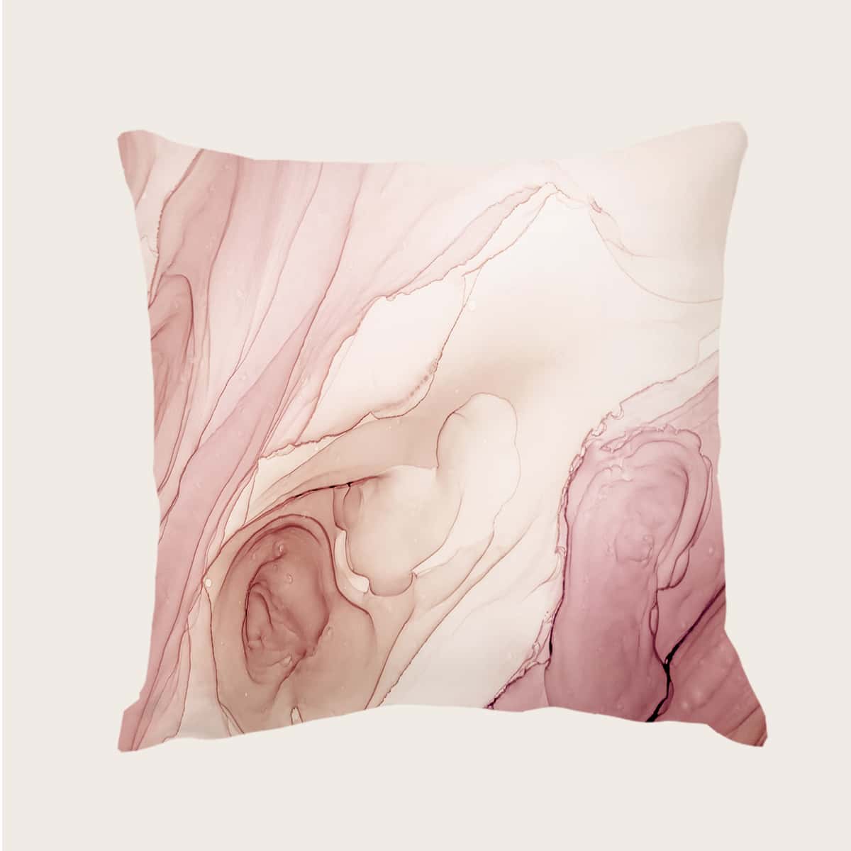 

Marble Pattern Cushion Cover Without Filler, Multicolor