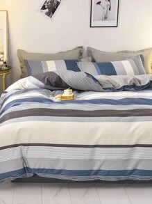 Textiles para Dormitorio A rayas Juegos de Fundas Nórdicas - Multicolor - Ver 1