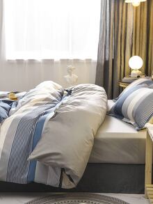 Textiles para Dormitorio A rayas Juegos de Fundas Nórdicas - Multicolor - Ver 2