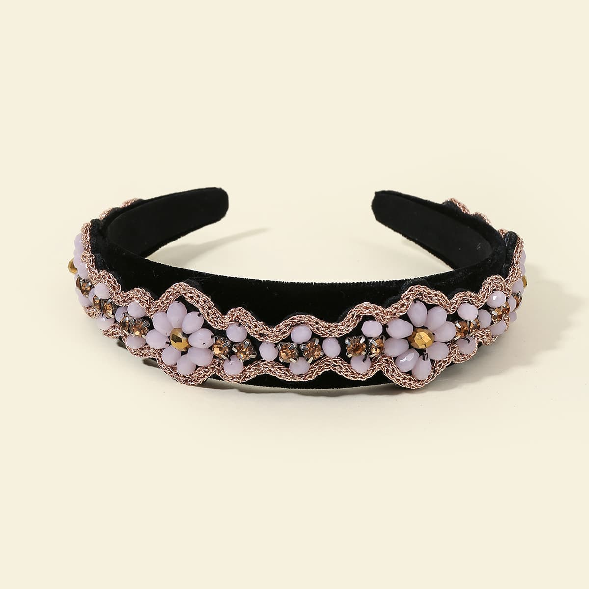 

Rhinestone Decor Hair Hoop, Multicolor