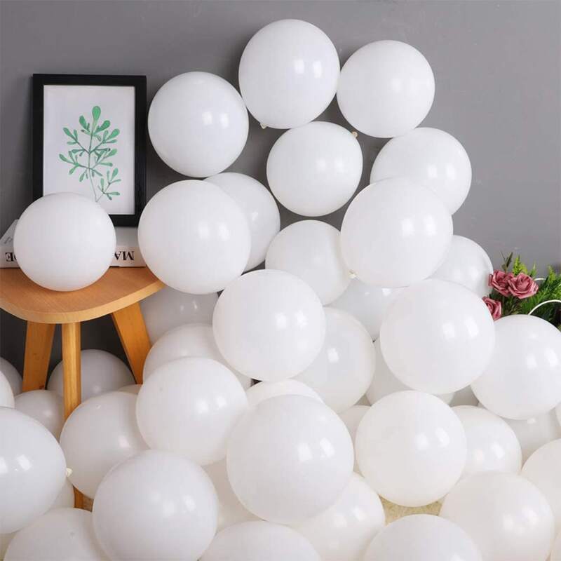 

20pcs Decorative Balloon Set, White