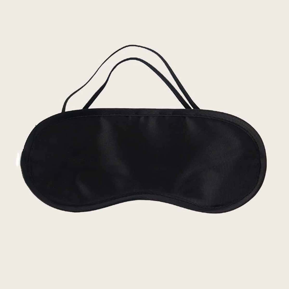 

1pc Solid Eye Cover, Black