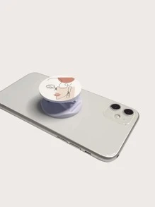 Abstract Pattern Pop-Out Phone Grip - Multicolor - View 1