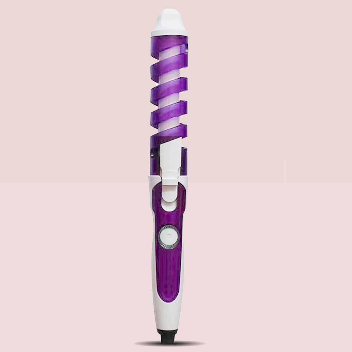 

Spiral Design Hair Curling Iron, Purple