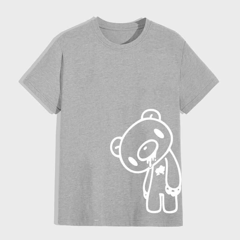 

Guys Cartoon Graphic Tee, Grey
