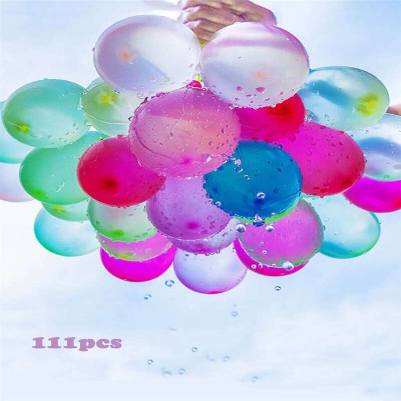

111pcs Water Balloon Set, Multicolor