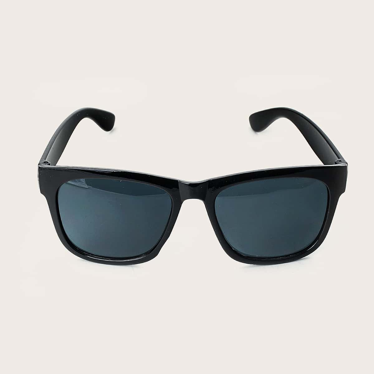 

Square Frame Sunglasses, Black