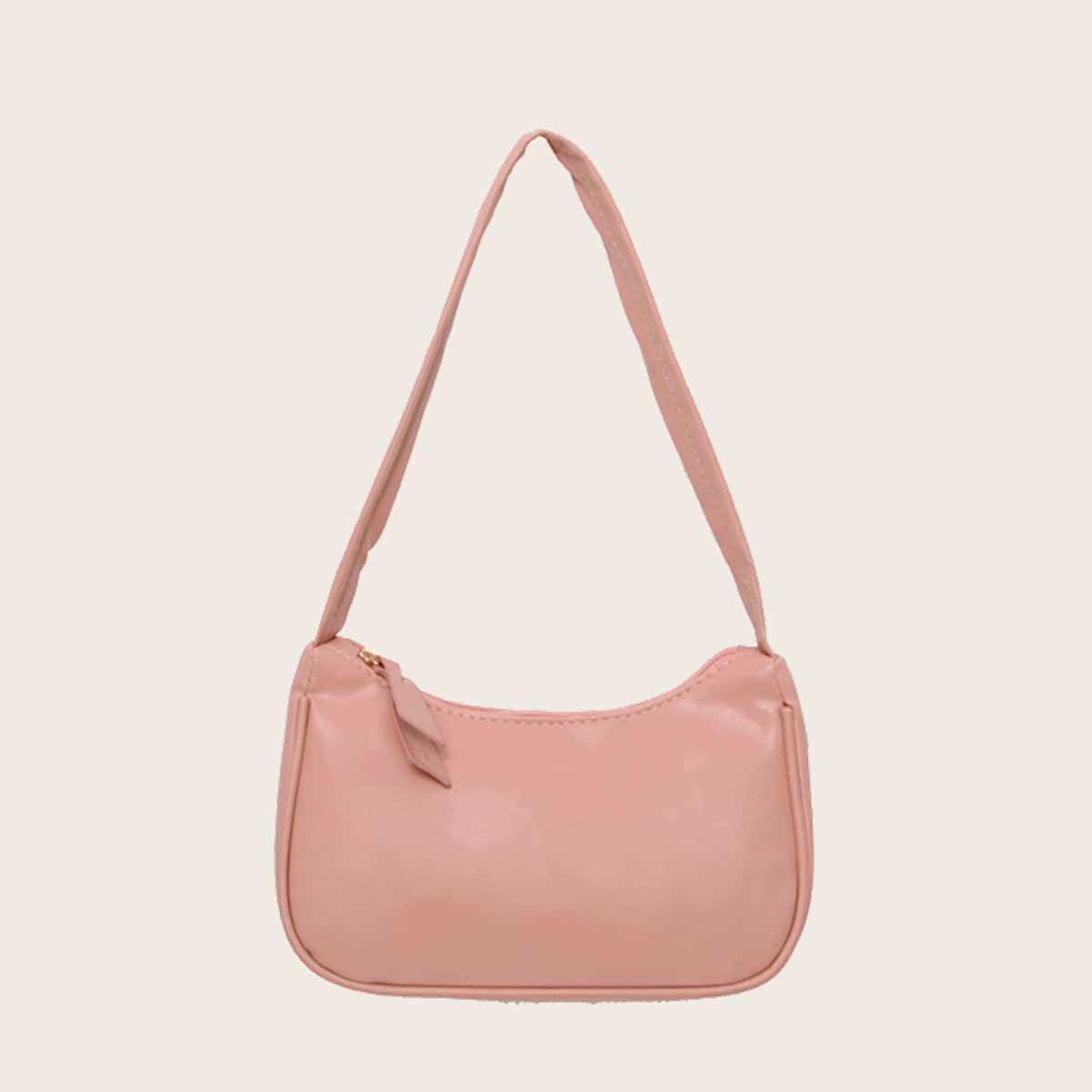 

Solid Baguette Bag, Pink