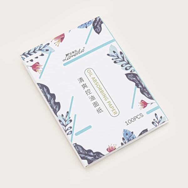

100pcs Oil Absorbing Paper, Blue