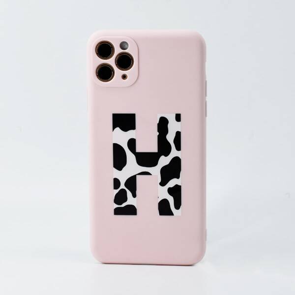 

Letter Graphic Phone Case, Multicolor