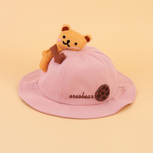 

Baby Cartoon Bucket Hat, Pink