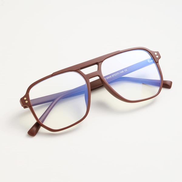 

TR90 Rivet Decor Flat Top Glasses
