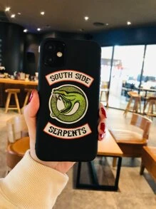 Animal Pattern Phone Case - Multicolor - View 2