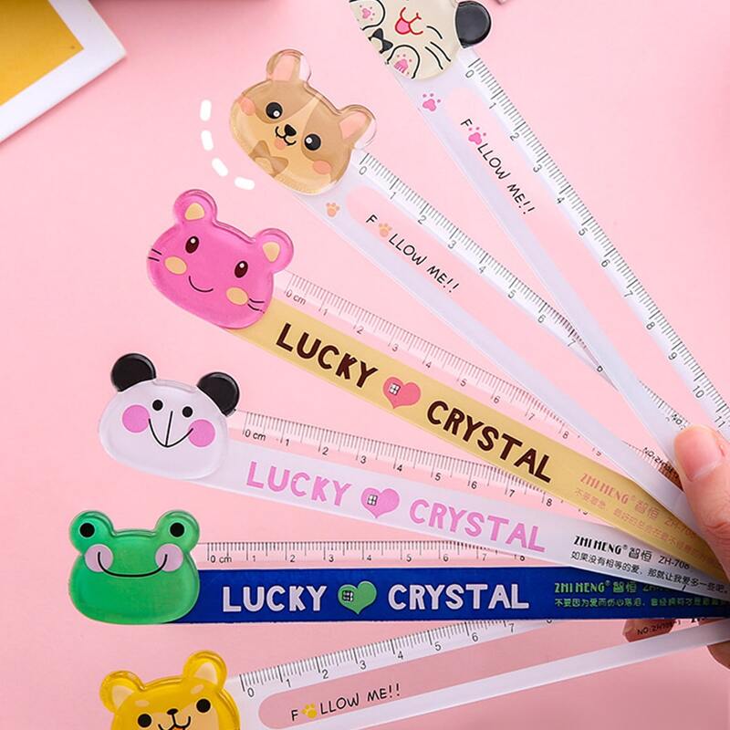 

1pc Random Cartoon Graphic Ruler, Multicolor