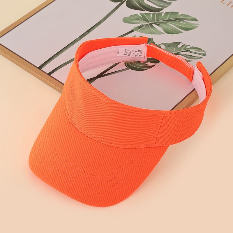 

Minimalist Visor Hat, Orange