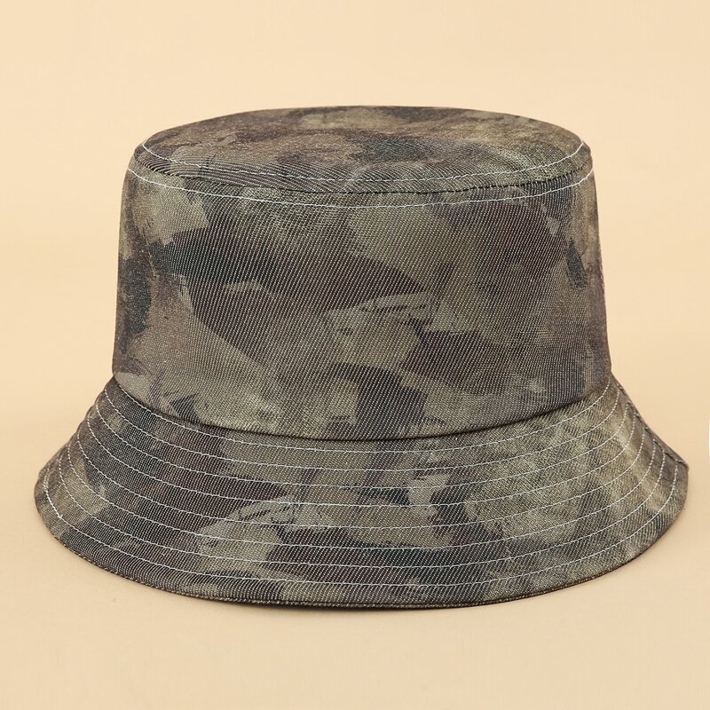 

Allover Print Bucket Hat, Multicolor