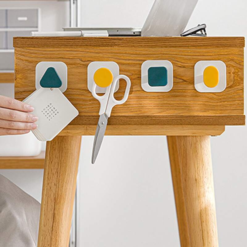 

4pcs Geo Wall Hook, Multicolor