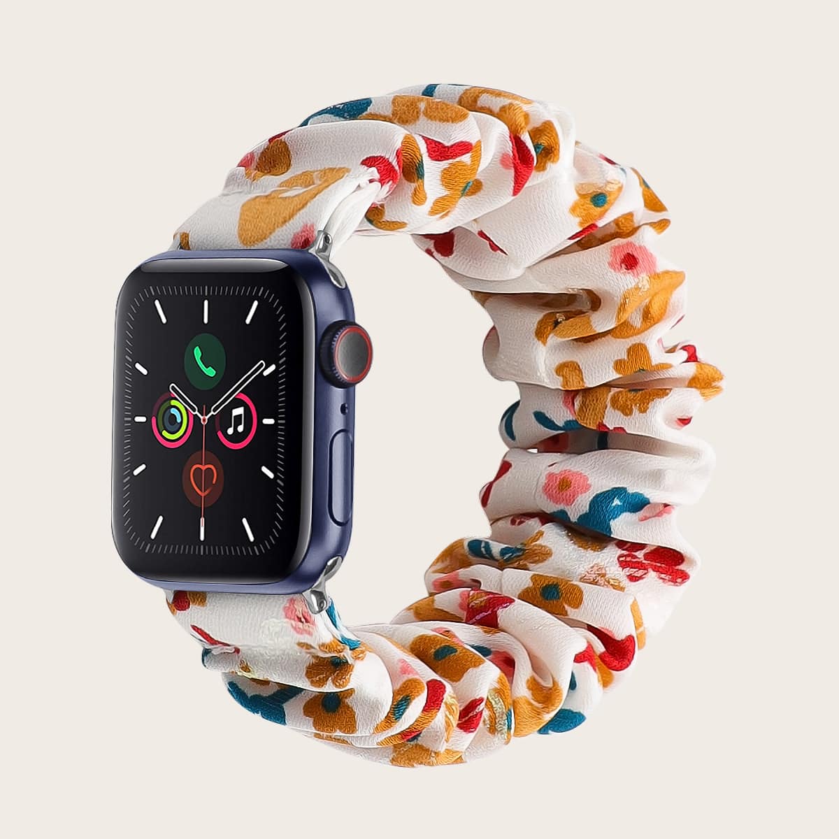 

Ditsy Floral Scrunchie Design Watchband For iWatch, Multicolor