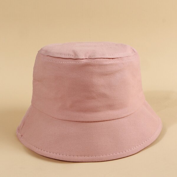 

Girls Plain Bucket Hat, Pink