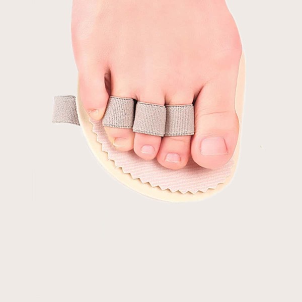 

Toe Correction Foot Pad, Apricot