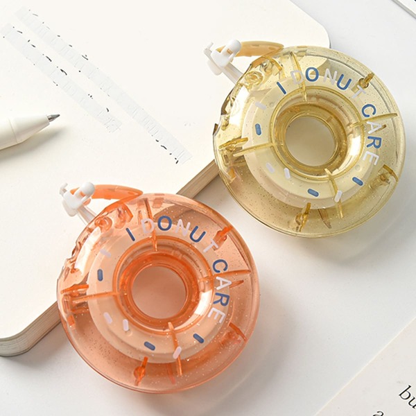 

1pc Donut Shaped Random Correction Tape, Multicolor