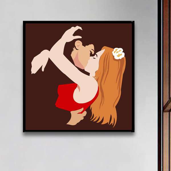 

Figure Graphic DIY Diamond Unframed Painting, Multicolor