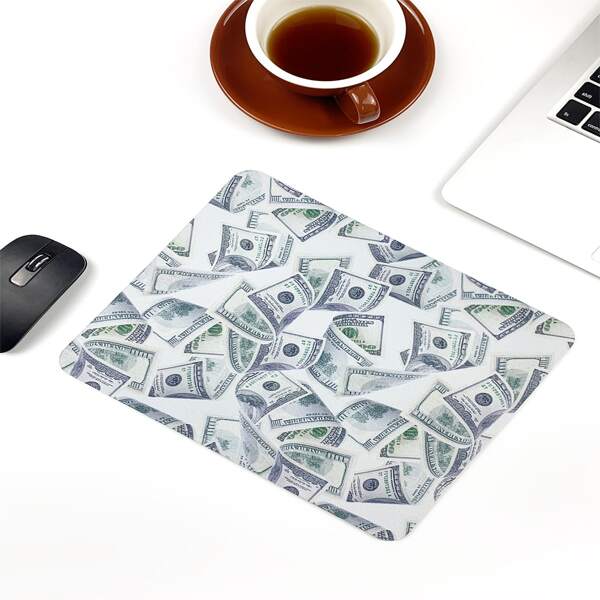 

Paper Money Pattern Mouse Pad, Multicolor