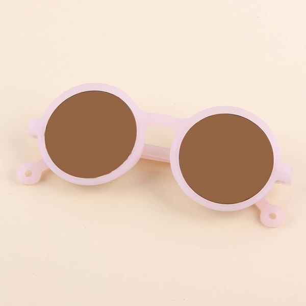 

Kids Round Frame Sunglasses, Pink