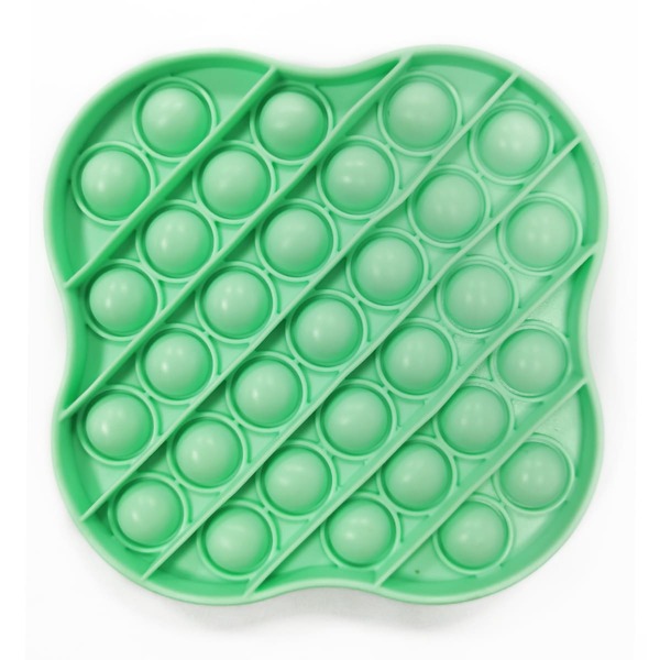 

1pc Silicone Push Bubble Toy, Green