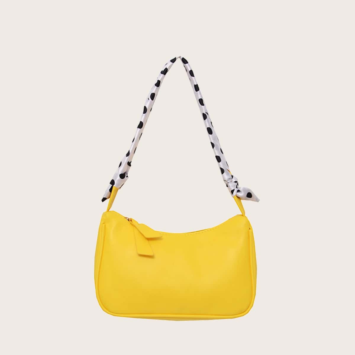 

Solid Baguette Bag, Yellow