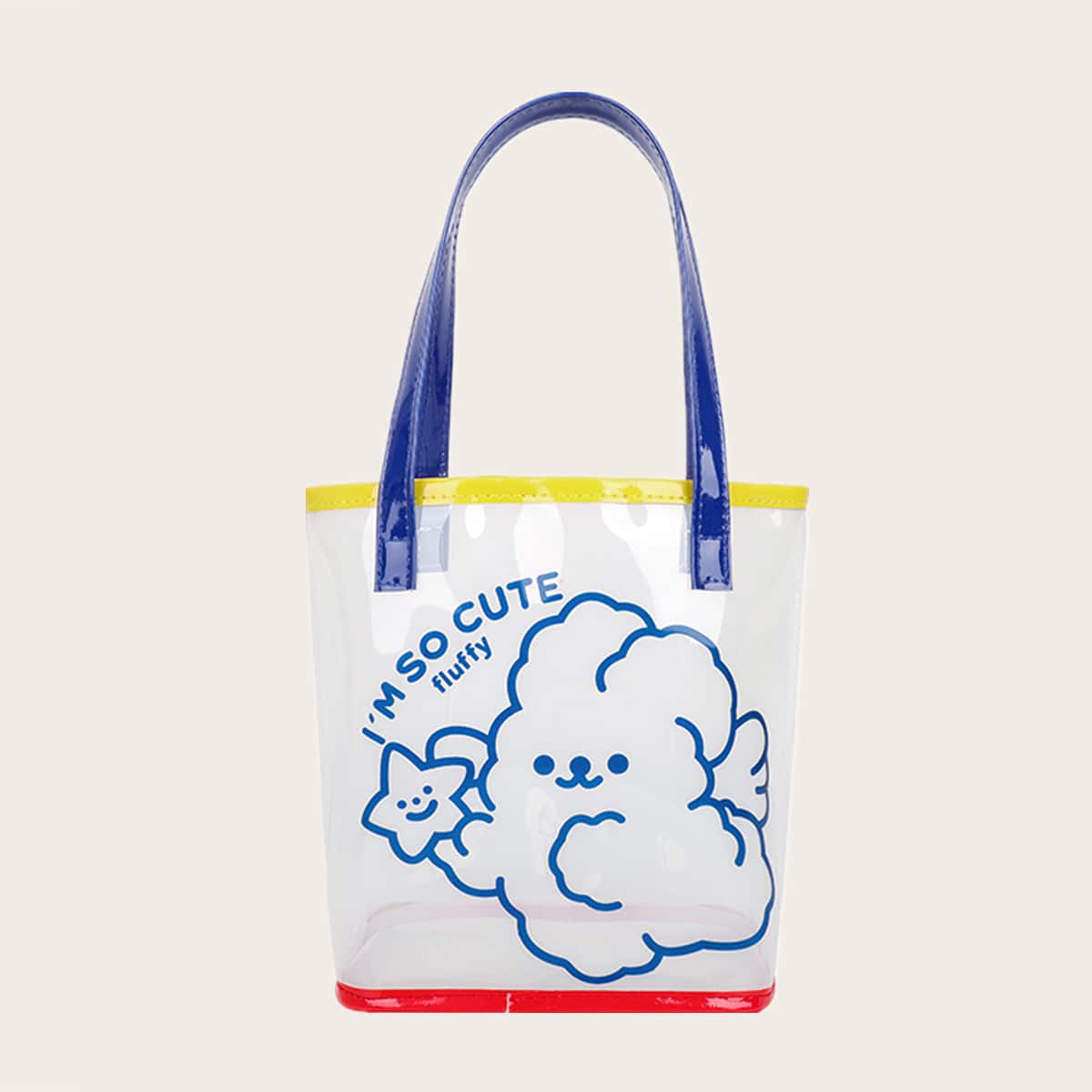 

Cartoon Clear Tote Bag