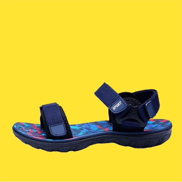 

Men Velcro Strap Sport Sandals, Blue
