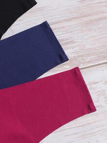 6 piezas set bragas sin costura - Multicolor - Ver 4