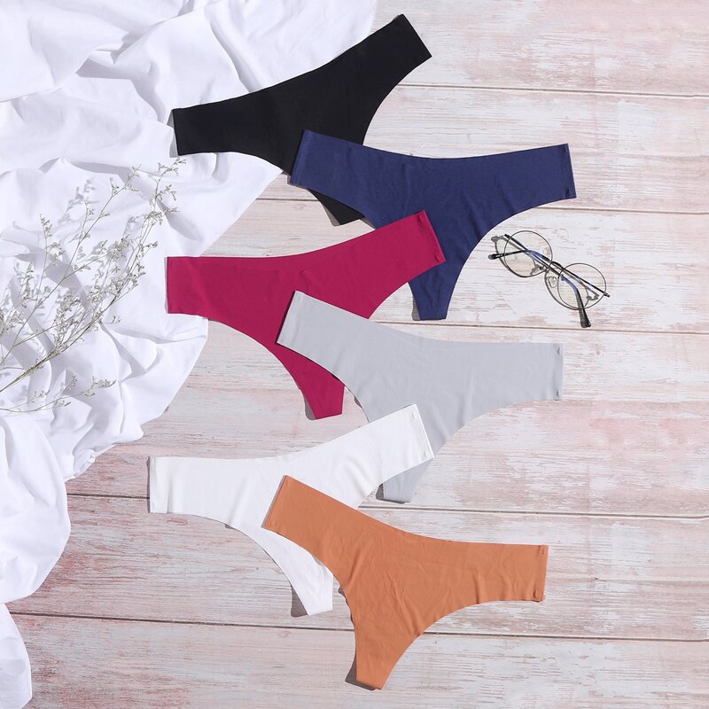 

6pack Seamless Panty Set, Multicolor