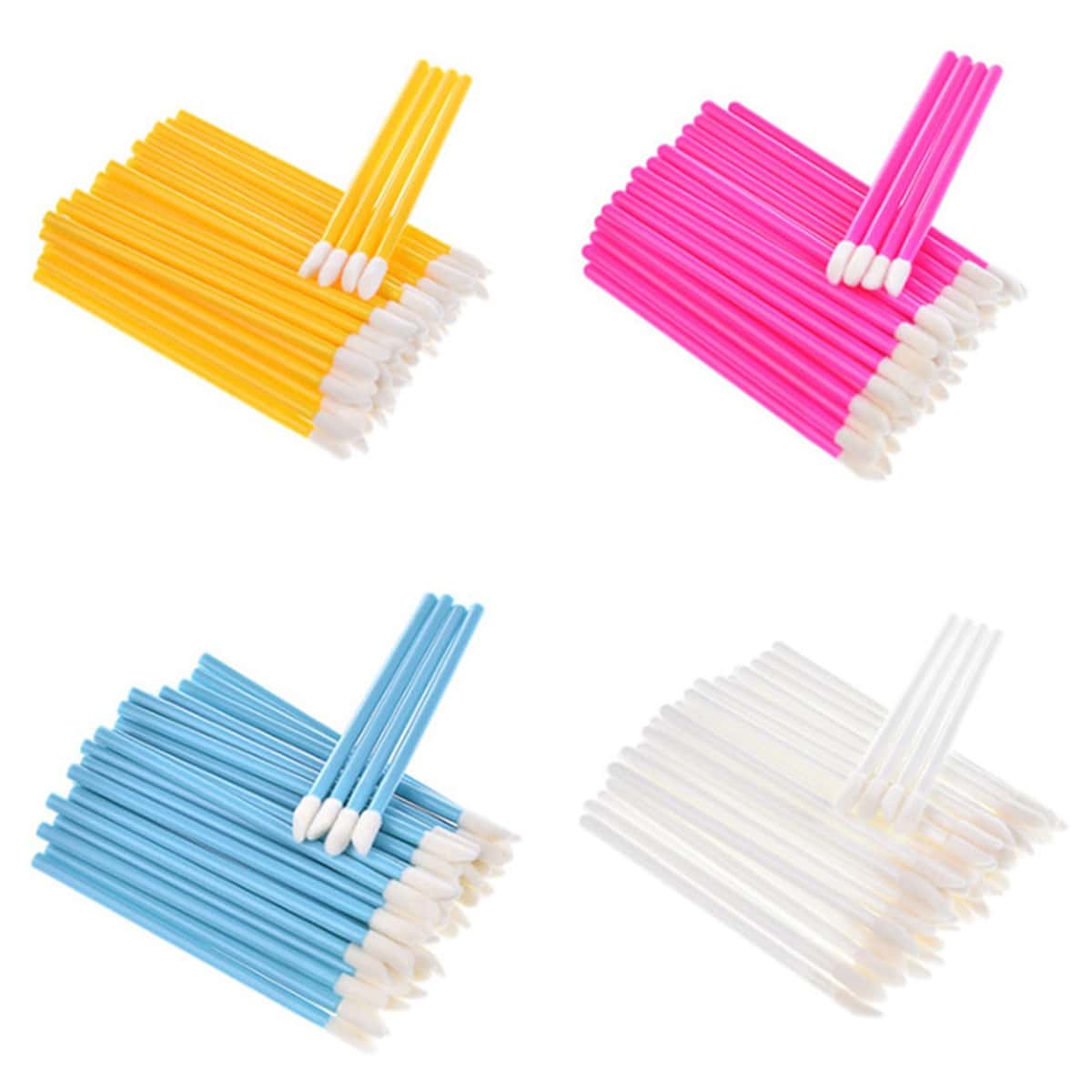 

50pcs Random Disposable Lip Brush, Multicolor