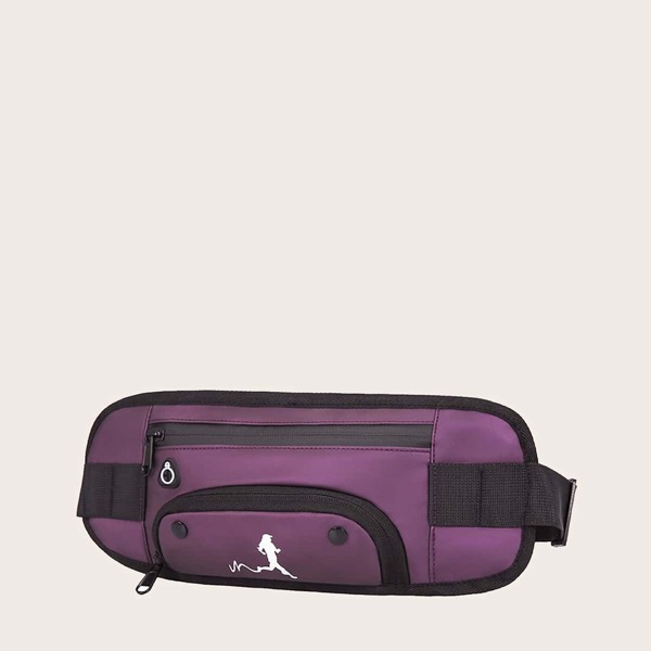 

Figure Graphic Fanny Pack, Purple