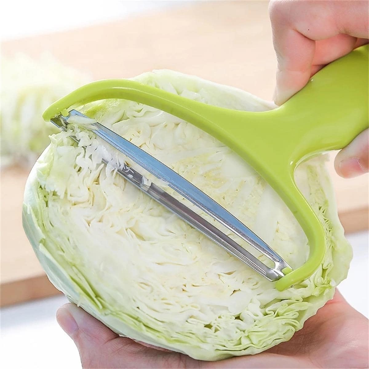 

1pc Vegetable Peeler, Green