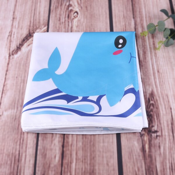 

Newborn Unisex Cartoon Graphic Photography Background Blanket, White