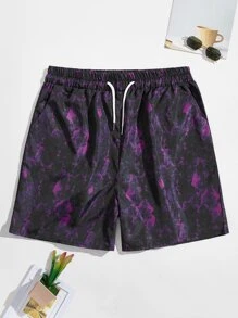 ROMWE MEN Quần Short Nam Dây kéo - Nhiều màu - Xem 1