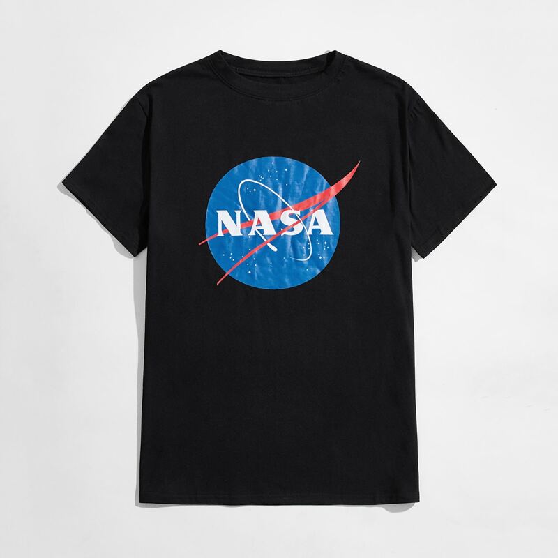 

Guys Letter Graphic Tee, Black