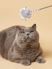 1 pieza palo para gato con diseño de pata - Gris - Ver 1