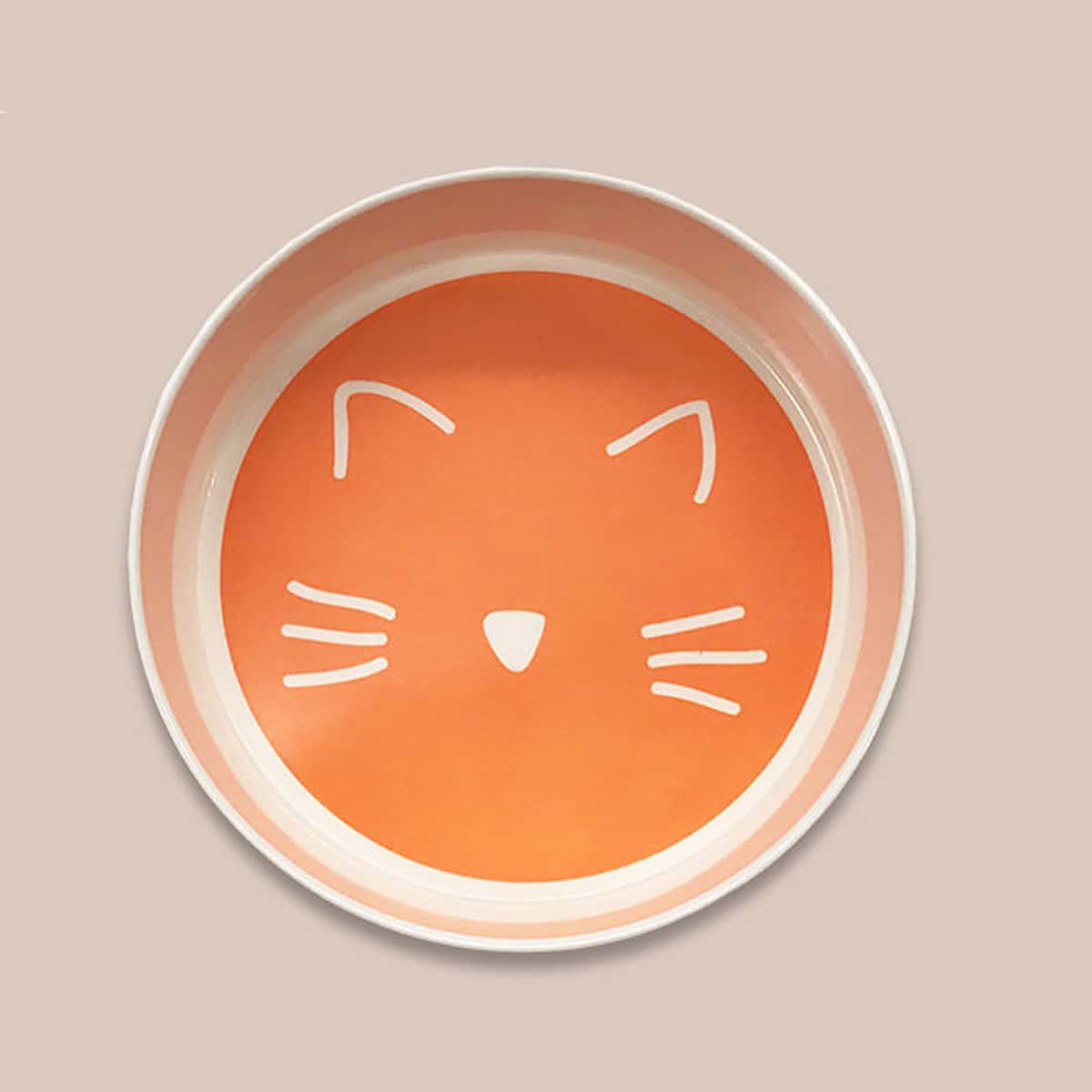 

Cartoon Graphic Pet Bowl, Orange