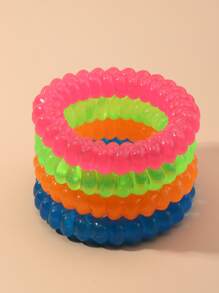 1 Vòng mài răng chống cắn cho thú cưng Tpr màu ngẫu nhiên, chỉ dành cho thú cưng - Nhiều màu - Xem 4