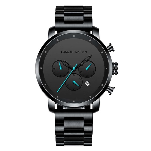 

Men Triple Dial Date Quartz Watch