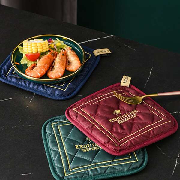 

1pc Random Color Heat Resistant Pad, Multicolor